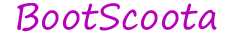 logo Bootscoota text